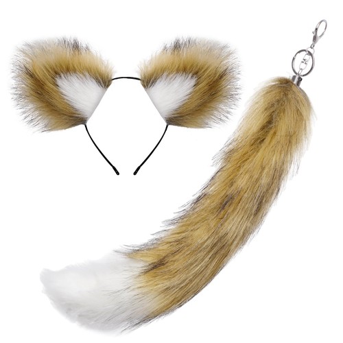 Wolf fox ears headband and - wolf,